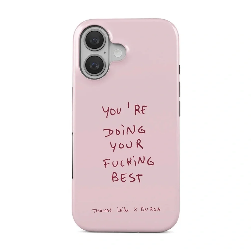 BURGA Your Best Thomas Lelu x Burga iPhone 16 Phone Case Tough MagSafe NEW